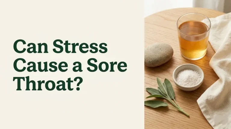 Can Stress Cause a Sore Throat? What the Science Says